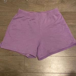 aritzia TNA sweatshorts